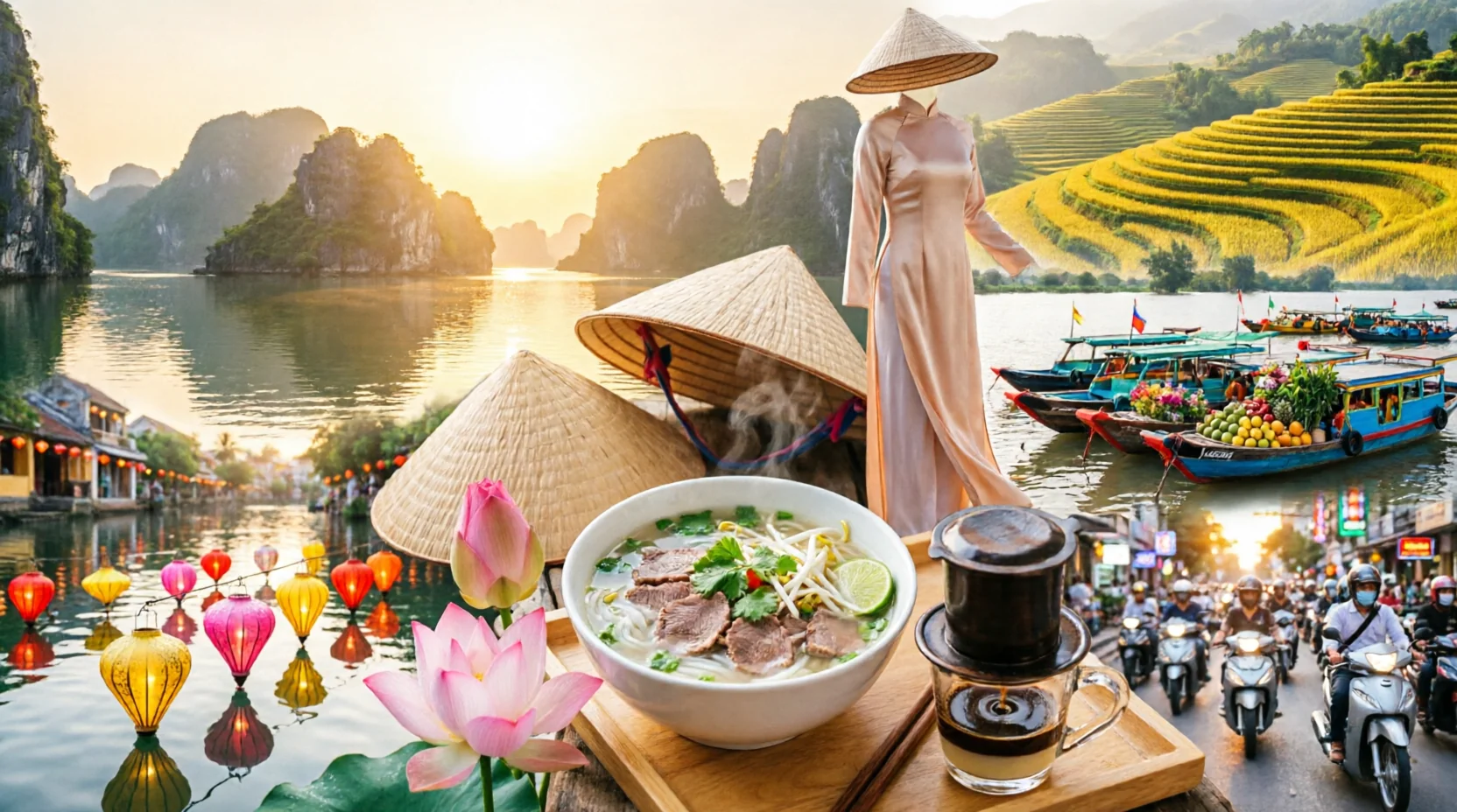 Вьетнам — красота природы, культура и городская жизнь
