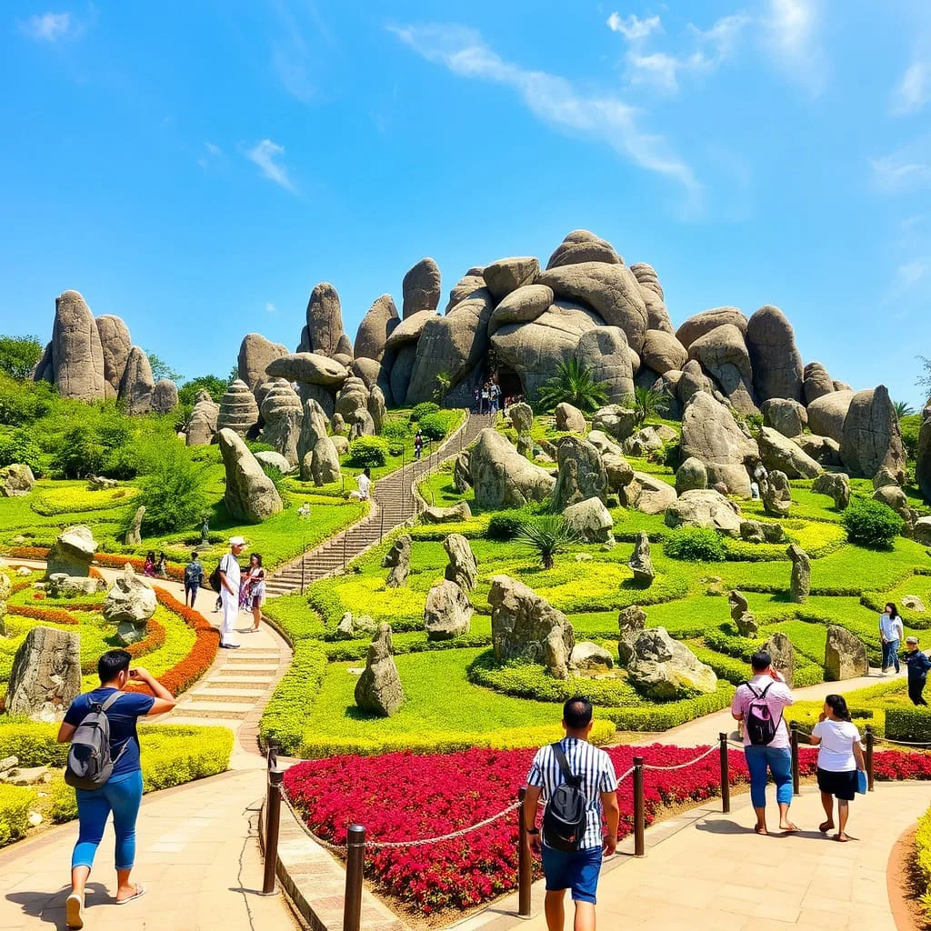 Сад камней в Нячанге