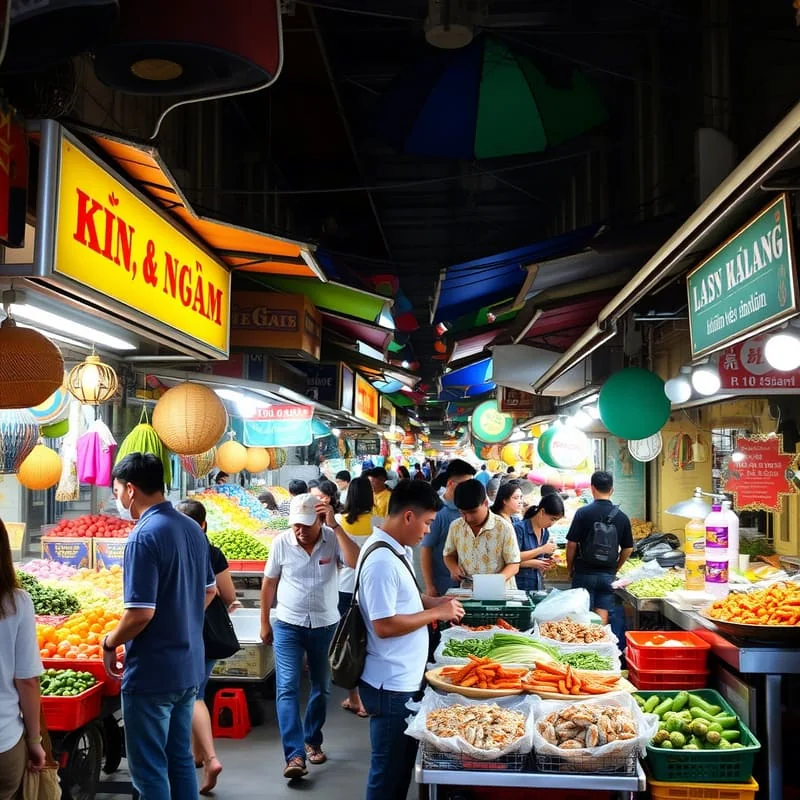 Уличная торговля во Вьетнаме