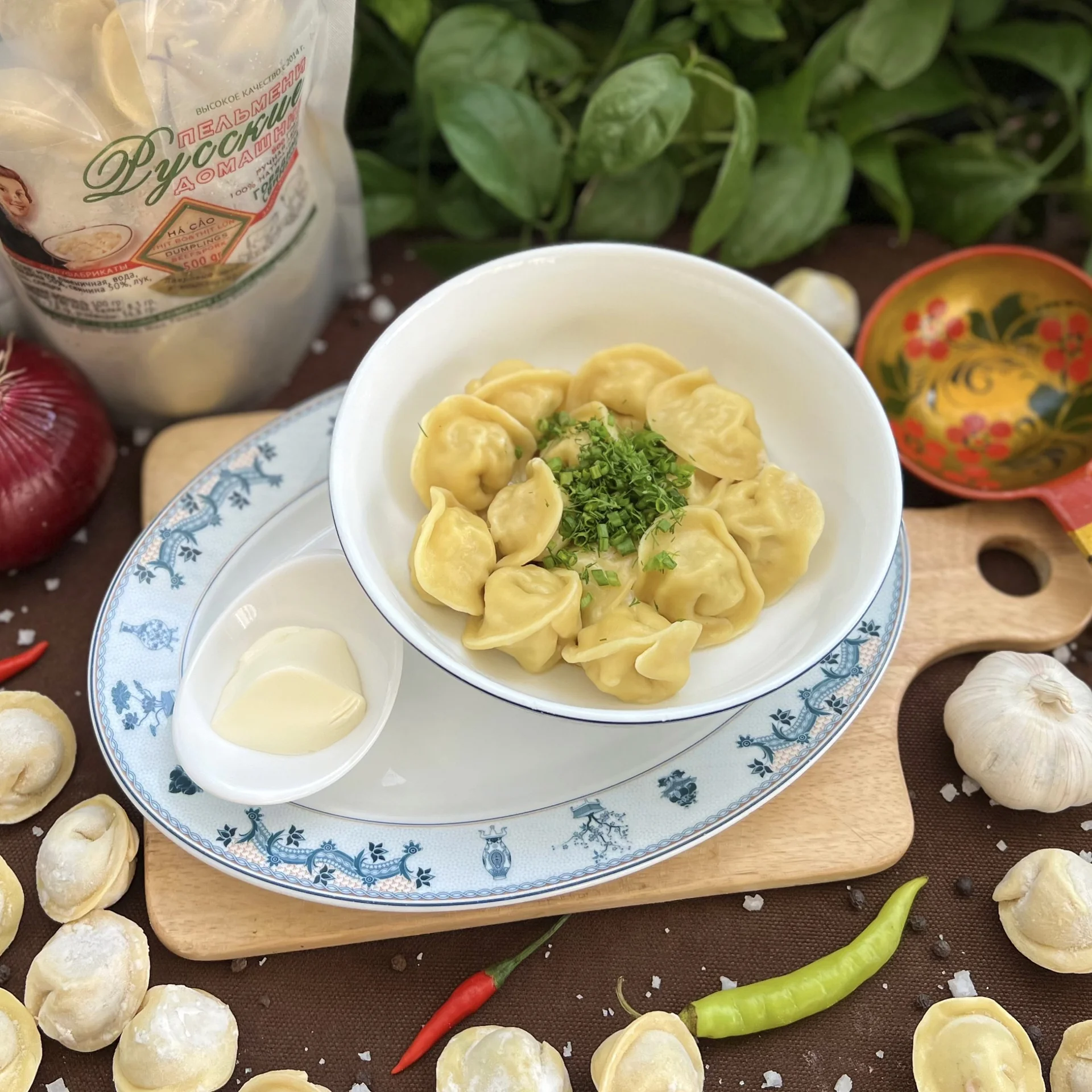 Пельмени с говядиной