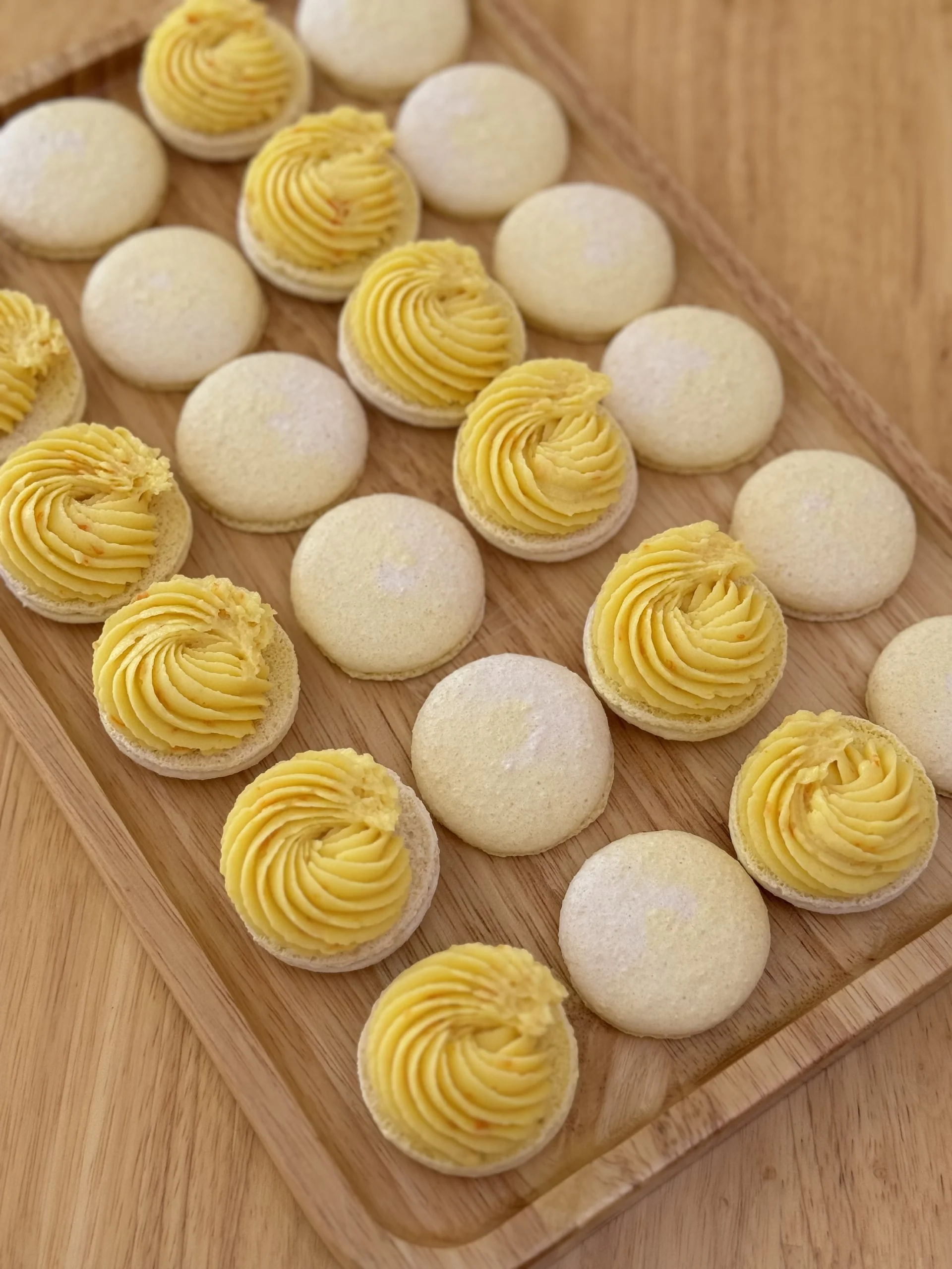 Макаронс апельсин 