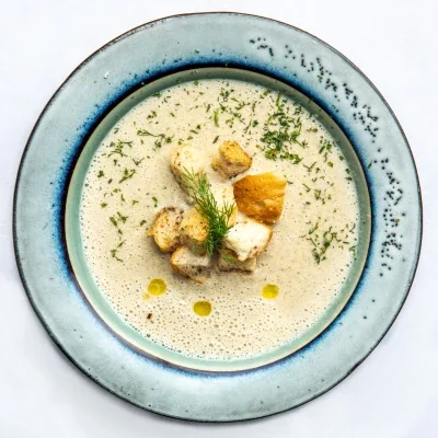 Сливочный грибной суп