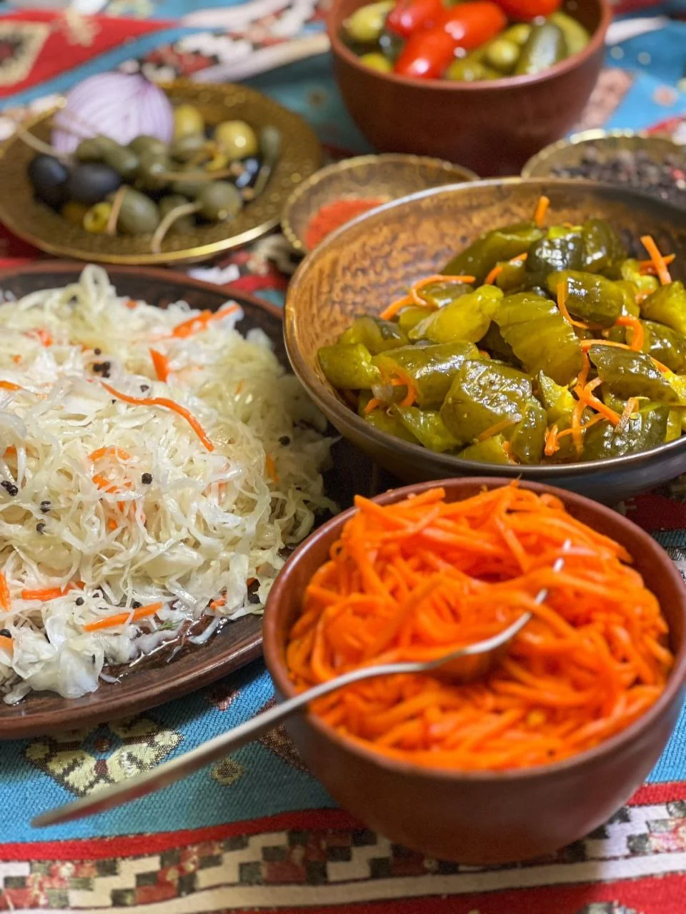 Классическая квашеная капустка