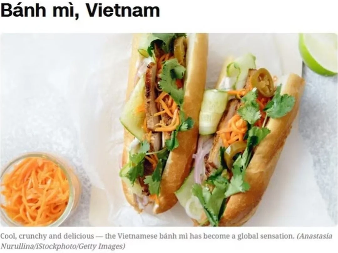 Вьетнамский сэндвич бан-ми вошел в топ лучших сэндвичей мира