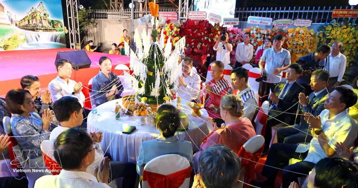 Празднование Бунпимай в Дананге укрепляет вьетнамско-лаосские отношения